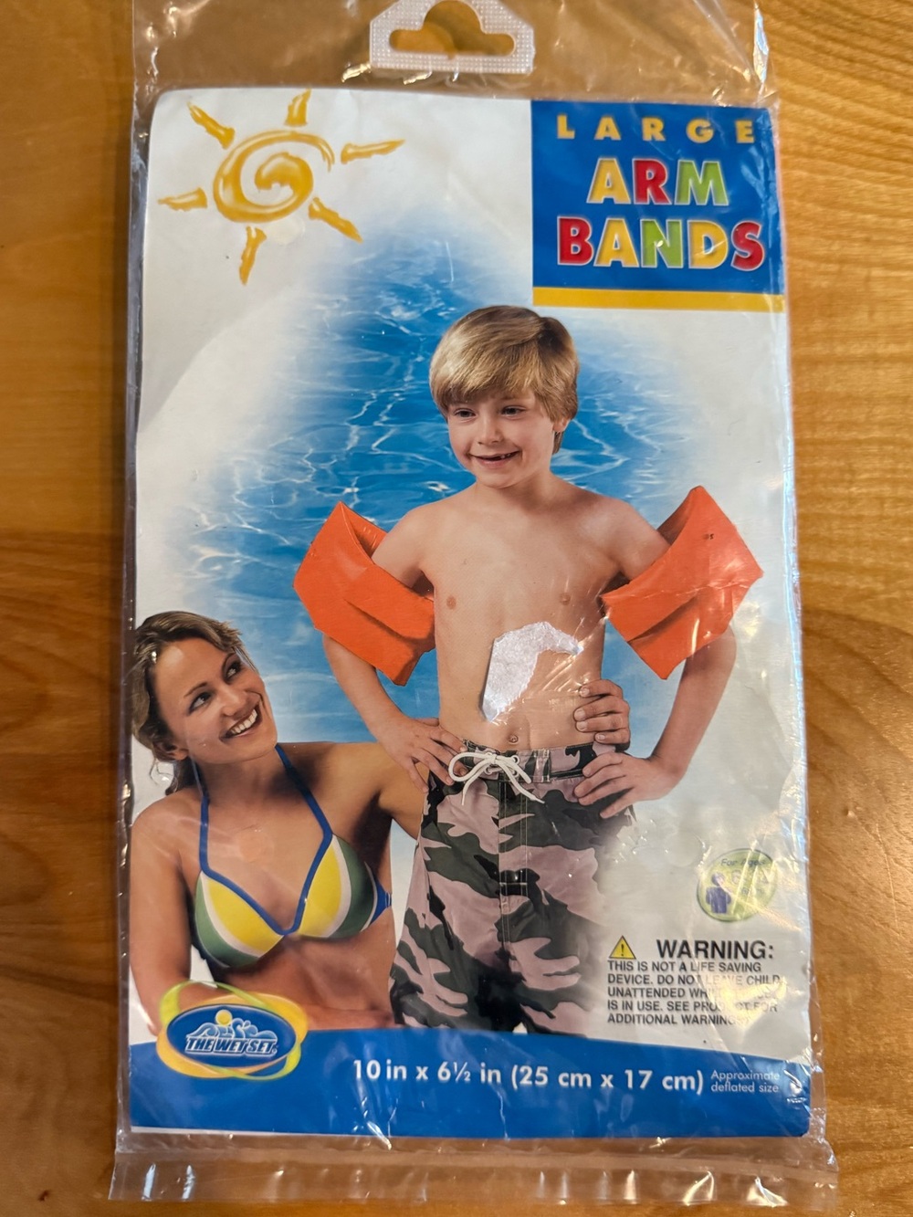 Vintage Intex The Wet Set Arm Bands Brand New!